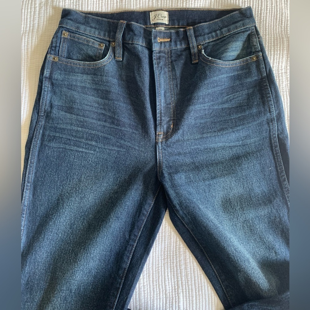 New J Crew Women's 10" Vintage Straight Jeans